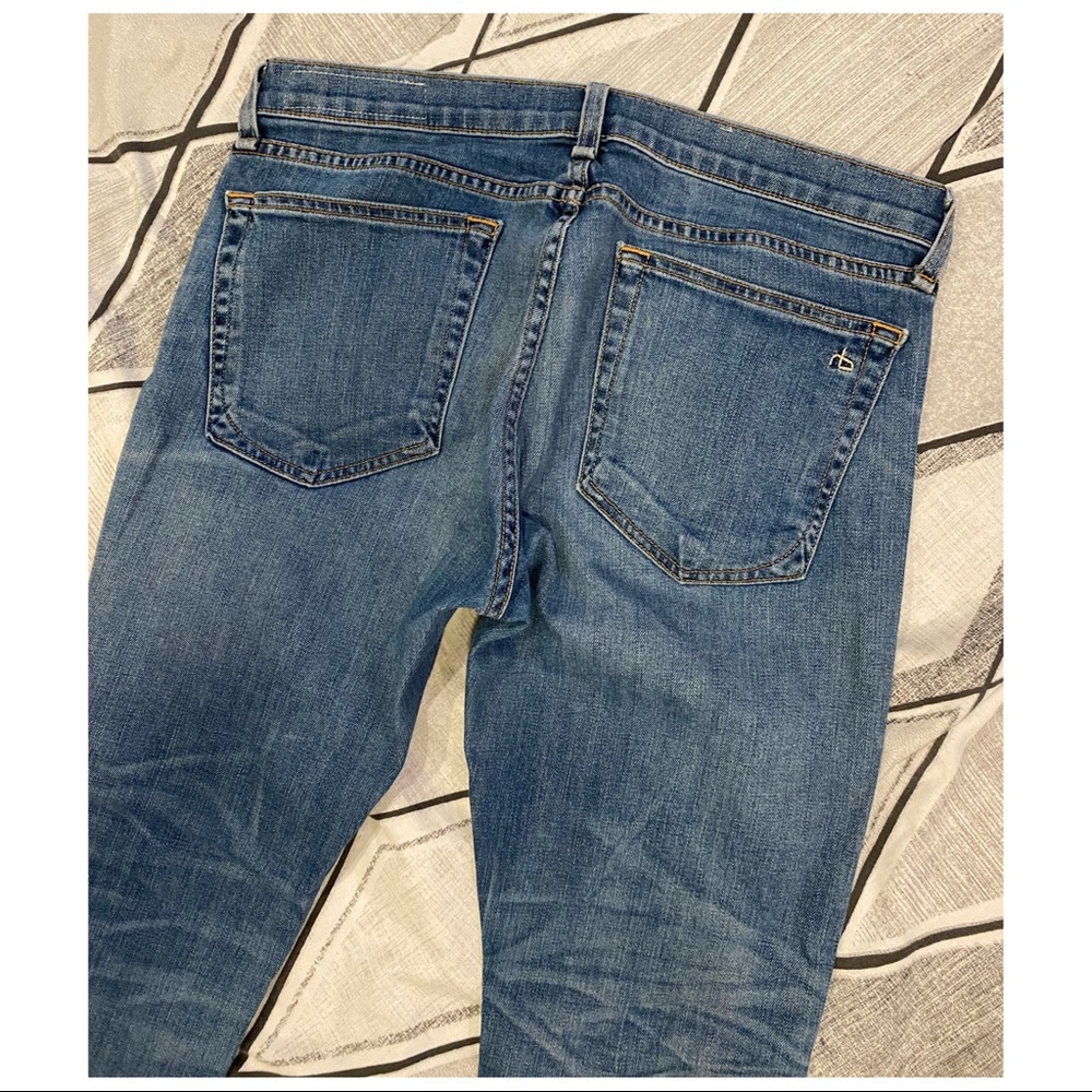 RAG & BONE Mid wash blue jeans